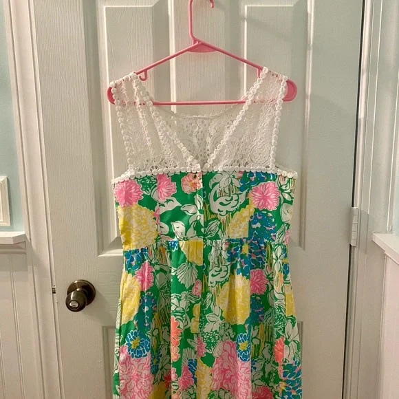 🏝LILLY PULITZER☀️ Super cute NWT Lilly dress SIZE 8 - Picture 3 of 4